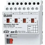JUNG KNX Schaltaktor 4-fach REG Geh&auml;use 4TE 2304.16 REGHM