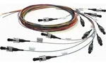 Teleg&auml;rtner LWL Pigtail-Set 12xLC blau E9 OS2 TN-PS-12LC-E9-OS2