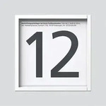 Siedle Info-Modul weiss IM 612-0 W