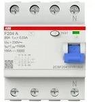 ABB FI-Schutzschalter pro M Compact F204A-80/0,03