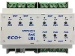 Lingg & Janke KNX Schaltaktor eco+ 9-fach 16A 6TE AH9F16H-E