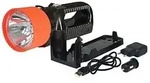 AccuLux LED Fernstrahler 230V/12-24V, sw/rt 442181