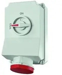MENNEKES Wanddose DUO 63A,5p,6h,400V,IP44 5959A