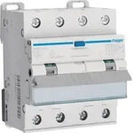 Hager FI/LS-Schalter 4-polig, 10kA ADX490D