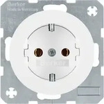 Hager/Berk SCHUKO-Steckdose pows/gl 41432089