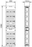 ABN Verteilerfeld 1V 7xGer&auml;tetragsch. VR17