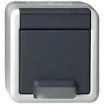 Gira Steckdose KD Grau 444030