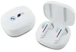 BMW Printed Logos - Bluetooth TWS Kopfh&ouml;rer ENC + Lade- H&uuml;lle (wei&szlig;)