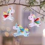 HABA Sachenmacher - Erstes Falten Regenbogen Einh&ouml;rner, Bastelset, 6 St., ab 3 J. 
