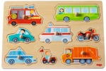 HABA Greifpuzzle Fahrzeug-Welt | ab 12+ Monate | Puzzles 1301940001