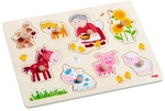 HABA Greifpuzzle Oma Lenis Tiere | ab 12+ Monate | Puzzles 1303183001