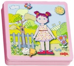 HABA Magnetspiel-Box Anziehpuppe Lilli | ab 3+ Jahre | Motorikspielzeug 1007392001