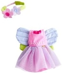 HABA Kleiderset Feenzauber, 30 cm | ab 18+ Monate | Puppen, Zubeh&ouml;r und Bekleidung
