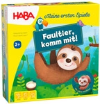 HABA Meine ersten Spiele - Faultier, komm mit!, Bewegungsspiel, ab 2 Jahren | ab 2+