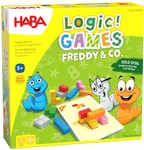 HABA Logic! GAMES - Freddy & Co. | ab 5+ Jahre | Logikspiele 1306815001