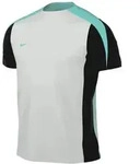 Nike Dri-FIT Strike kurzarm-Fu&szlig;balloberteil grau/t&uuml;rkis L