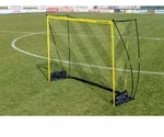 Powershot Quickfire Fu&szlig;balltor gelb/schwarz 3 x 2 m