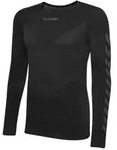 Hummel First Seamless langarm-Funktionsshirt Kinder schwarz 140/152