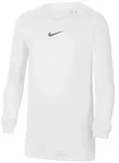 Nike Dri-Fit Park First Layer Funktionsshirt Kinder wei&szlig; 128-137