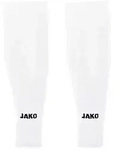 Jako Sleeve Stutzen ohne Fu&szlig; wei&szlig; 43-46