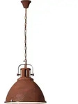Brilliant Jesper Pendelleuchte 47cm Glas rostfarben