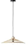 Brilliant Pirae Pendelleuchte 1flg schwarz/natur