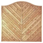 T&J Maxi-Diagonal-Krone 180 x 180/160 cm Rahmen 45/45 mm, kdi gr&uuml;n