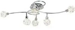 Brilliant Joya Deckenspot 6flg chrom