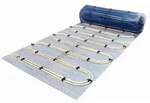 Jollytherm Aquaheat Warmwasserfu&szlig;bodenheizung 10m2 (4x 3,1x0,8m) 800W