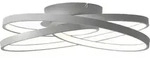 Brilliant Labyrinth LED Deckenleuchte 40cm grau