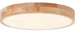 Brilliant Slimline LED Wand- und Deckenleuchte 39cm holz hell/wei&szlig;
