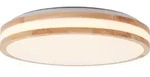 Brilliant Laskos LED Wand- und Deckenleuchte 38cm holz hell/wei&szlig;