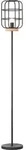 Brilliant Gwen Standleuchte 1flg antik holz/schwarz korund