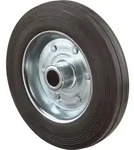 BS ROLLEN Gummirad 100mm B55.100 schwarz,Radk.verzinkt,RL