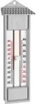 Thermometer Maxima-MinimaKunststoff, grau