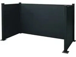 FLORAWORLD M&uuml;lltonnen-EinfassungAluminium 3 x 240 Liter213 x 115 x 122 cm