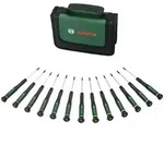 BOSCH Handwerkzeuge Pr&auml;zisionsschraubendreher-Set 13-tlg.