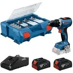 BOSCH Akku-Bohrschrauber GSR 18V-65, 2 x Akku GBA 18V 4.0Ah