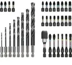 BOSCH PRO Impact Metal Set, Display, 6 x 35-tlg