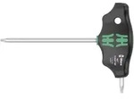 WERA T-Griff-Schraubendreher T15x100mm Haltefunktion und Seitenabtrieb