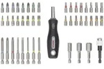 BOSCH Extra Hard Schrauberbit-Set, Auststeller, 44+1-tlg.
