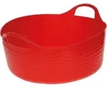 KERBL Flexibler Trog FlexBag rot 15 ltr. flache Ausf