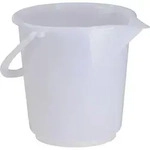 Industrieeimer 10,5 l D286xH283 mm natur rund mit Ausgu&szlig;