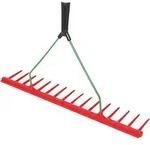 Kunststoffrechen 16ZinkenArbeitsbreite 640 mm
