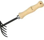IDEAL Handrechen Buchenstiel 15,5 cm