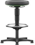 BIMOS Drehhocker Supertect Sitzh&ouml;he 530 - 750 mm mit Gleiter und Fu&szlig;ring