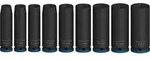 BOSCH PRO Impact Steckschl&uuml;sselsatz Set, 1/4", tief, 9-tlg.