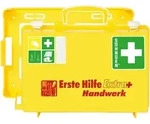 S&Ouml;HNGEN Erste-Hilfe-Koffer Extra+Handwerk, DIN 13157, gelb