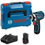 BOSCH Akku-Drehschlagschrauber GDR 12V-105, 2 x Akku GBA 12V 2.0Ah in L-BOXX