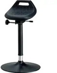 BIMOS Stehhilfe 9454-2000Integralschaum schwarz Sitzh&ouml;he 650-850 mm mit Tellerfu&szlig;